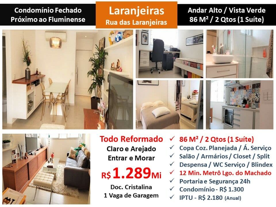 Apto Laranjeiras 86M²