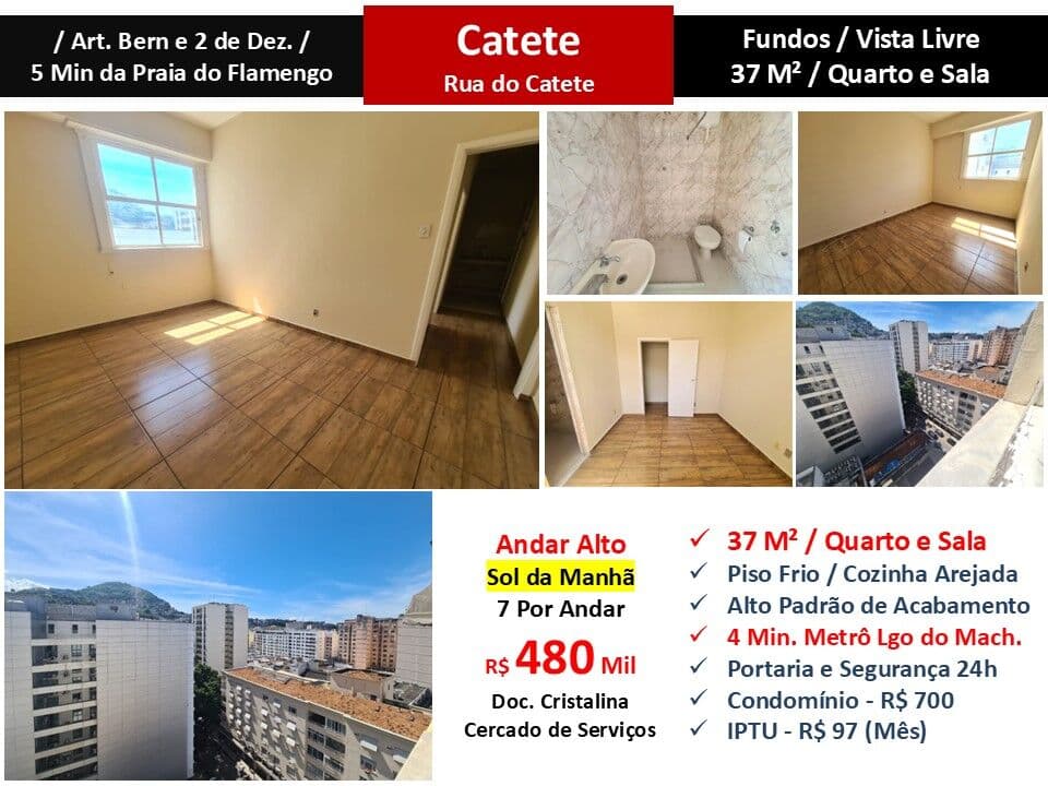 Apto Catete 37M²
