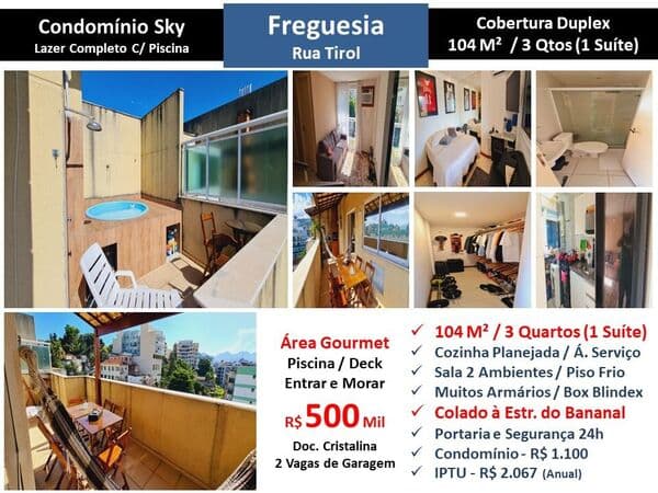 Cob JPA Freguesia Sky 104M²