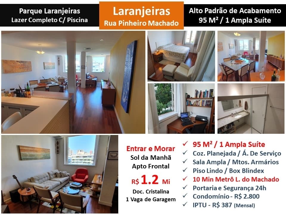Apto Laranjeiras Parque Laranjeiras 95M²