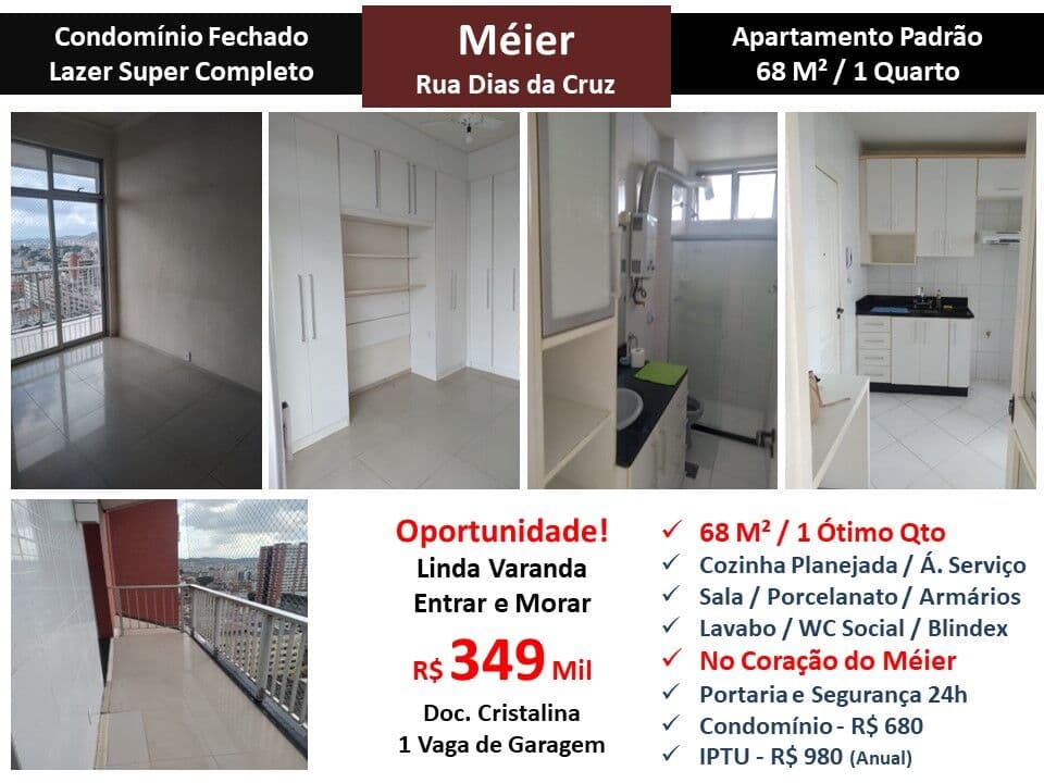 Apto Meier Dias da Cruz 68M²