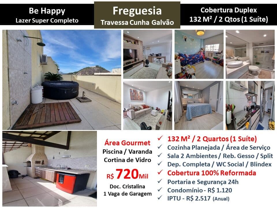 Cob JPA Freguesia Be Happy 132M²