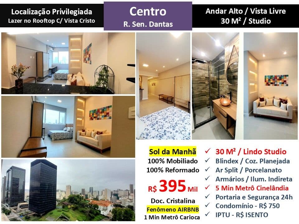 Apto Centro Senador Dantas 30M²