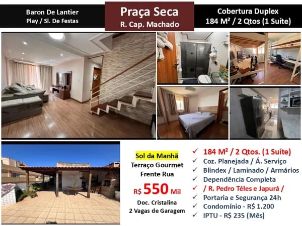 Cob JPA Praça Seca Capitão Machado Baron De Lantier 184M²