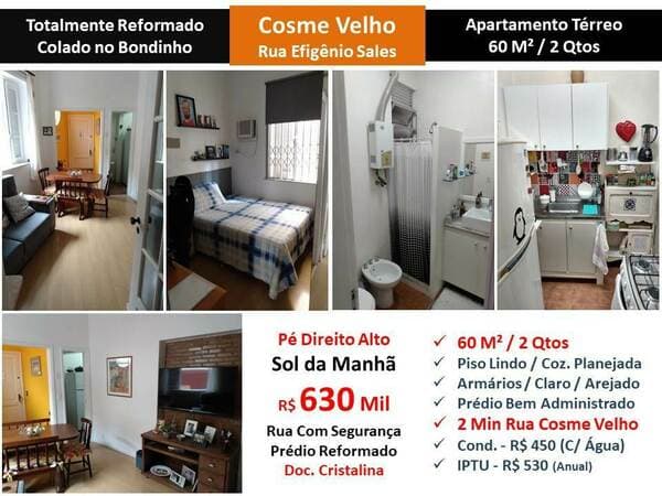 Apartamento em Rio de Janeiro - Cosme Velho