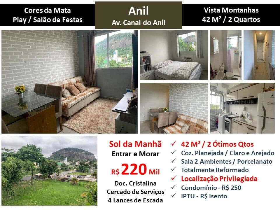 Apto JPA Anil Cores da Mata 42M²