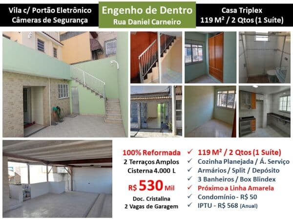 Casa Eng. de Dentro Daniel Carneiro 119M²