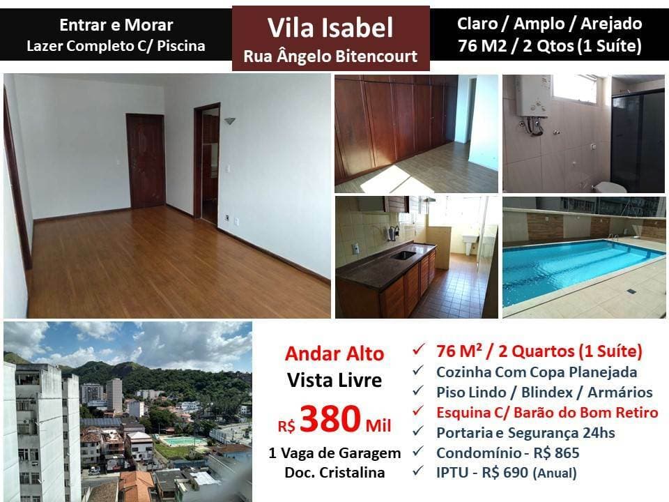 Apartamento em Rio de Janeiro - Vila Isabel