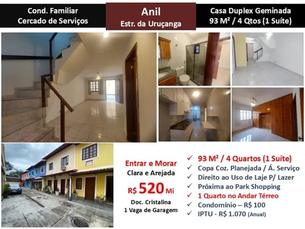Casa JPA Anil Uruçanga 93M²
