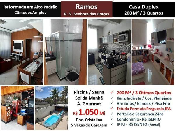 Sobrado em Rio de Janeiro - Ramos