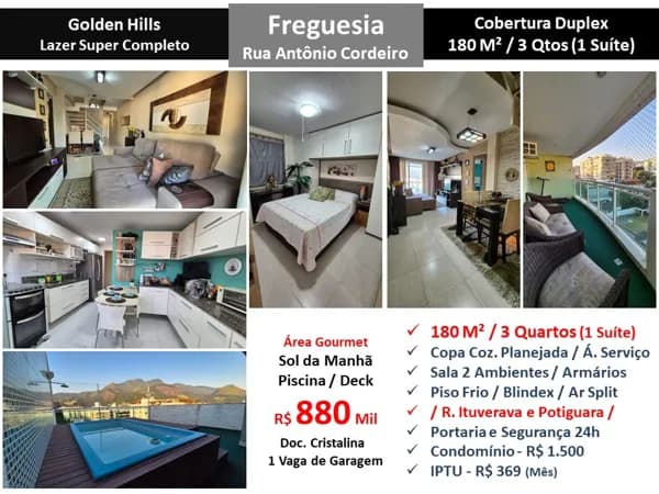 Cob JPA Freguesia Antônio Cordeiro Golden Hills 180M²