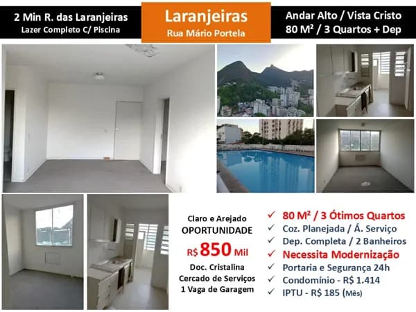 Apto Laranjeiras Mario Portela 80M² 4