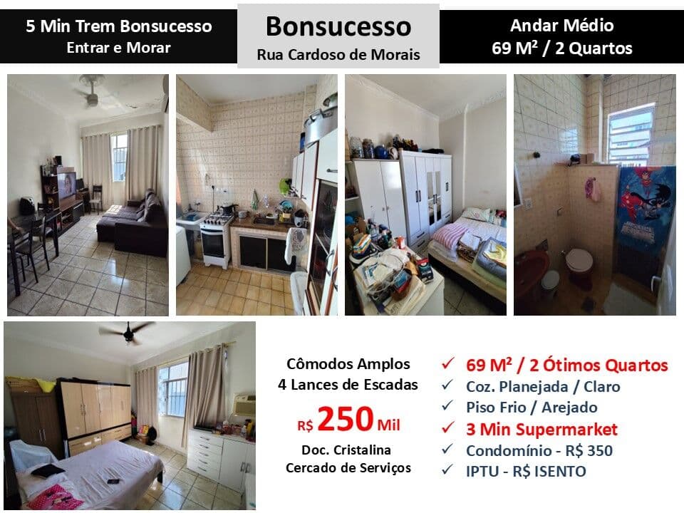 Apto Bonsucesso Cardoso de Morais 69M²