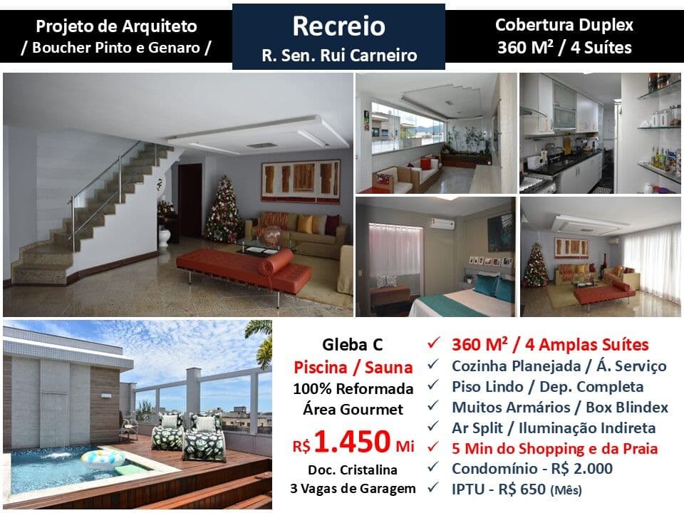 Cob Recreio Gleba C Rui Carneiro 360M²
