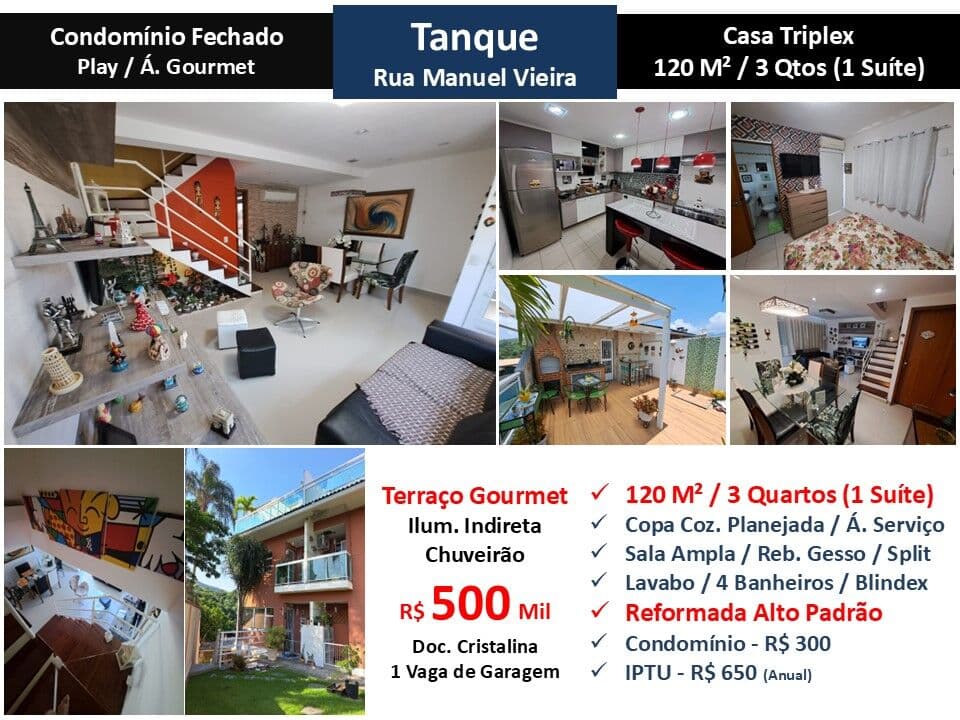 Casa JPA Tanque Manuel Vieira 120M² 2