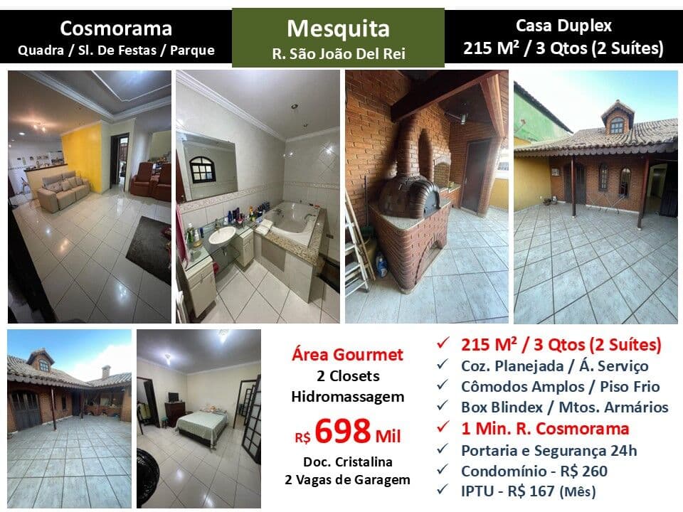 Casa Mesquita São João Del Rei 215M²
