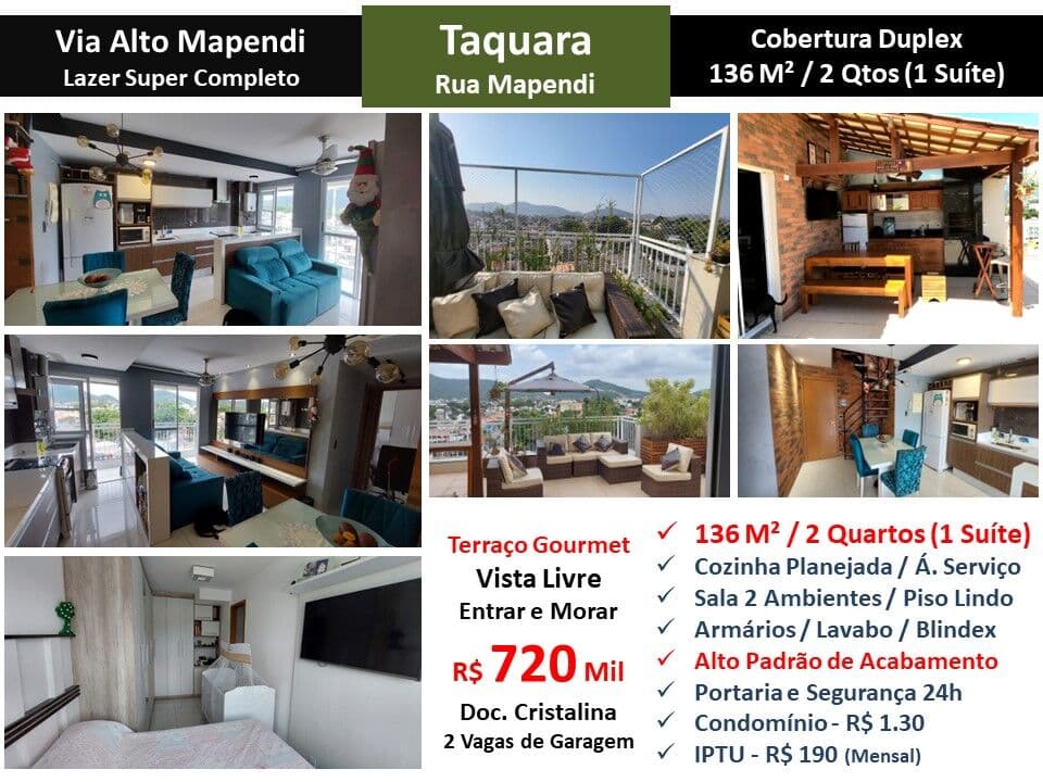 Cob JPA Taquara Via Alto Mapendi 136M²