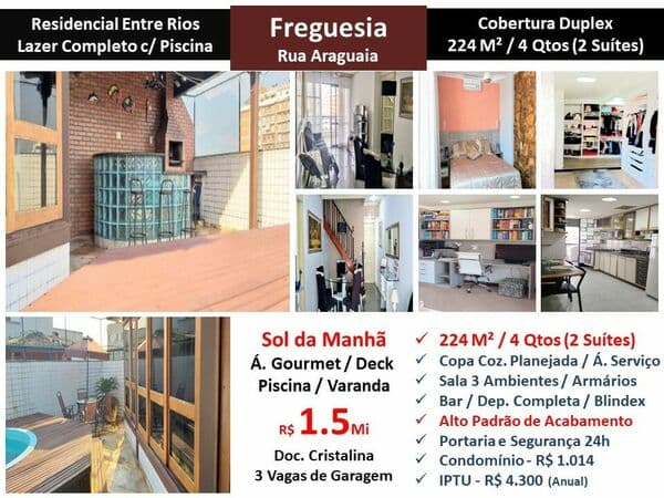 Cob JPA Freguesia Araguaia Entre Rios 224M²