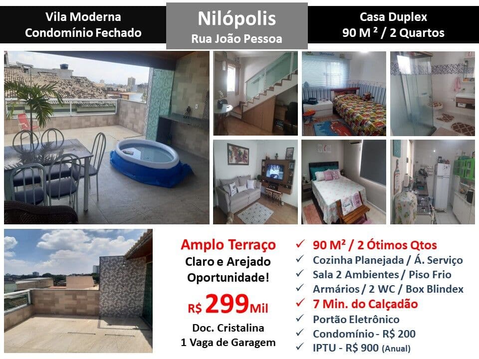 Casa Nilópolis João Pessoa 90M²
