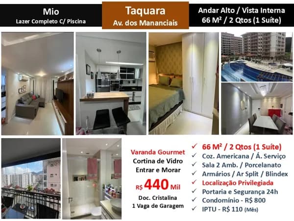Apto JPA Taquara Mio 66M² 9