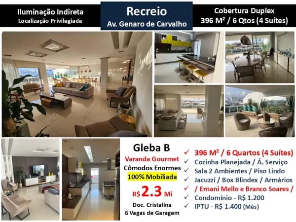 Cob Recreio Gleba B Genaro de Carvalho 396M²