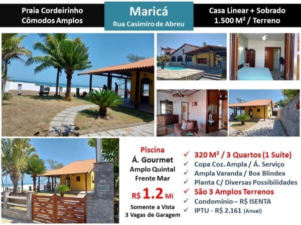 Casa Maricá Casimiro de Abreu 320M²