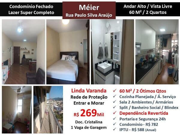 Apto Meier Paulo Silva Araujo 60M²