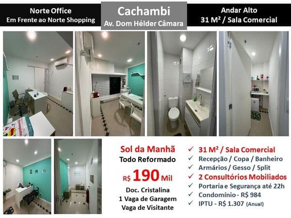 Sala Cachambi Norte Office 31M²