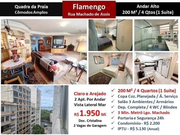 Apto Flamengo Machado de Assis 200M² 2