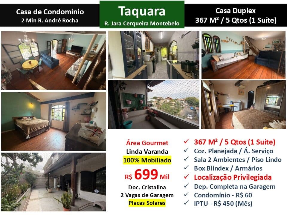 Casa JPA Taquara Jara Cerqueira Montebelo 367M²