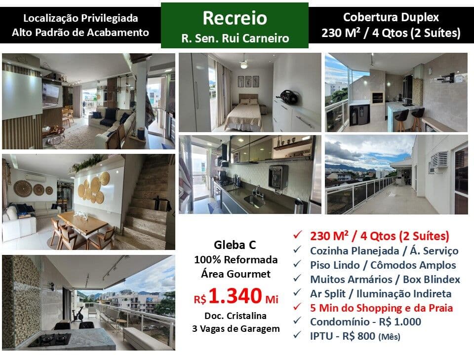 Cob Recreio Gleba C Rui Carneiro 230M²