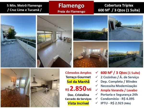 Cob Flamengo Praia 600M²
