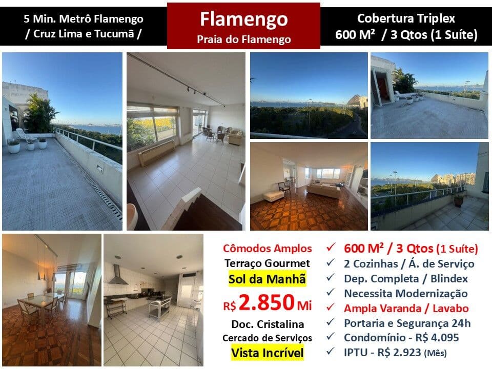 Cob Flamengo Praia 600M²