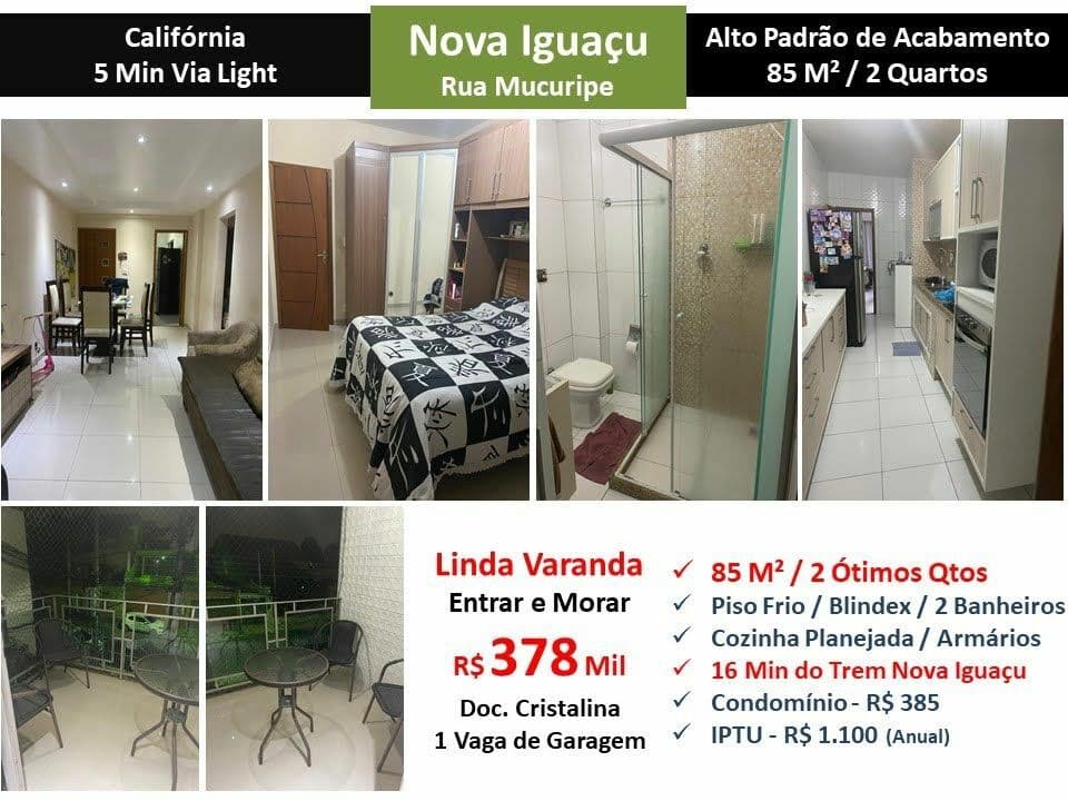 Apto Nova Iguaçu Califórnia Mucuripe 85M²