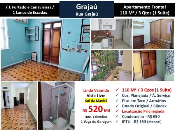 Apto Grajaú 110M²
