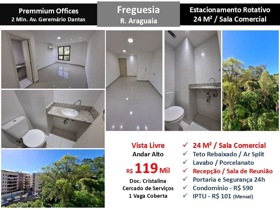 Sala JPA Freguesia Araguaia Premmium Offices 24M²