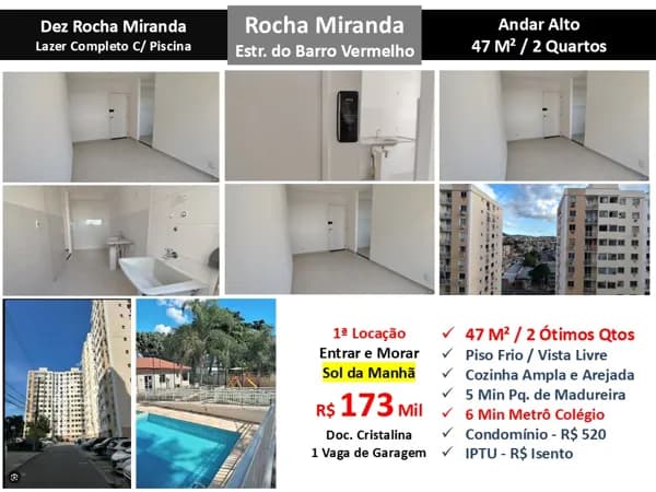 Apto Rocha Miranda Dez Rocha Miranda 47M² 4