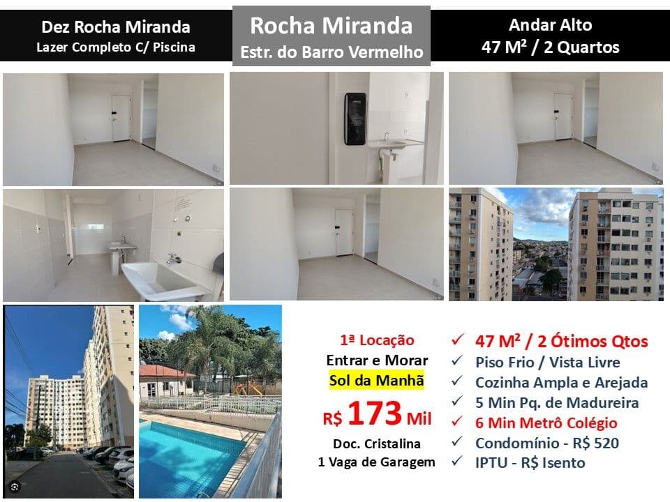 Apto Rocha Miranda Dez Rocha Miranda 47M² 4