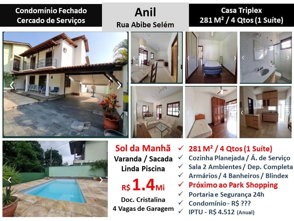 Casa JPA Anil Abibe Selém 281M²