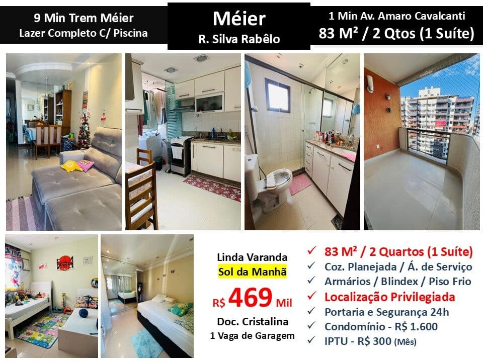 Apto Méier Silva Rabelo 83M²