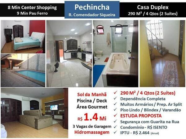 Sobrado em Rio de Janeiro - Pechincha