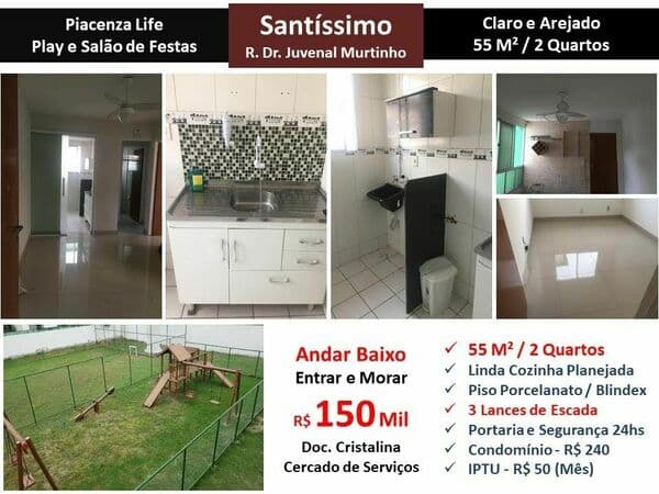 Apto Santissimo Piacenza Life 55M²