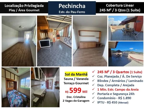 Cob JPA Pechincha Pau Ferro 245M² Linear