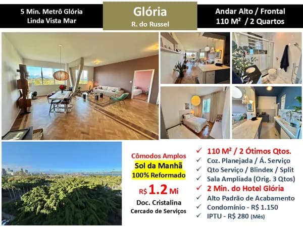 Apto Glória Russel 110M² 2