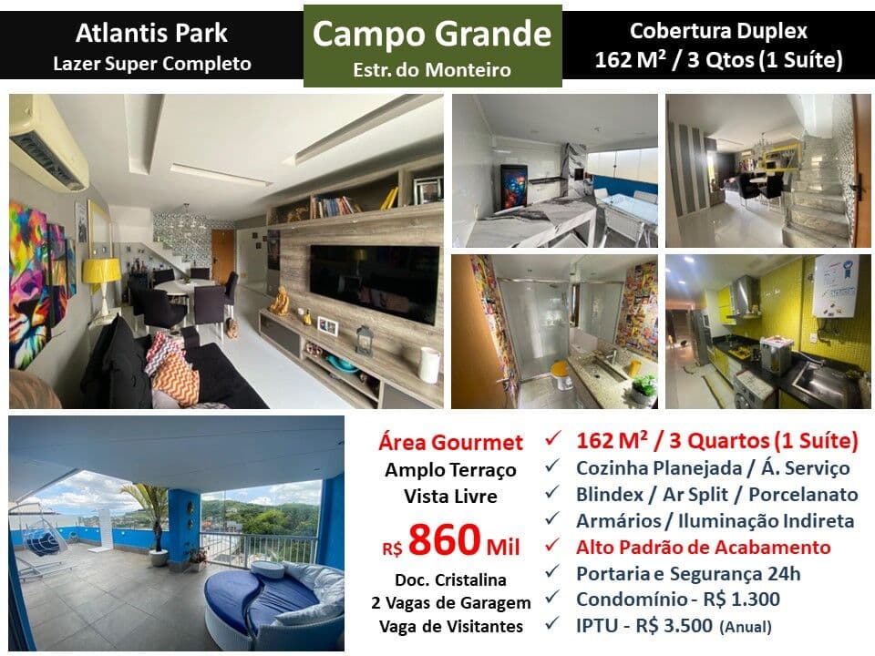 Cob Campo Grande Atlantis Park 162M²