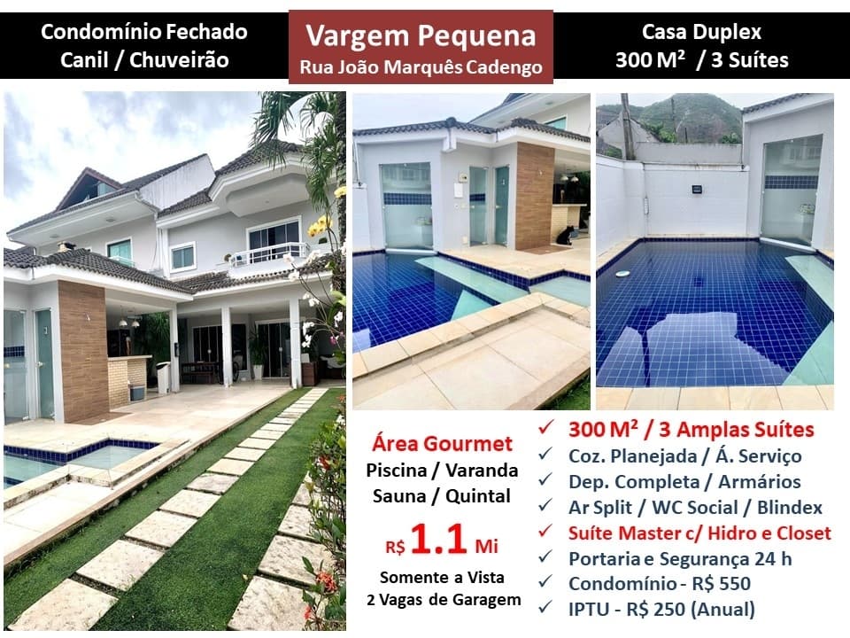 Casa Vargem Pequena João Marquês Cadengo 300M²