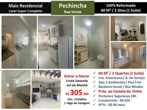 Apto JPA Pechincha Mais Residencial 60M² 8