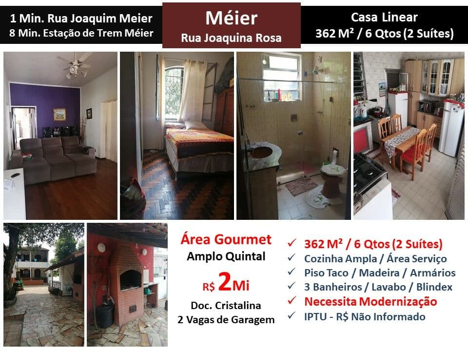 Casa Meier Joaquina Rosa 362M² Linear