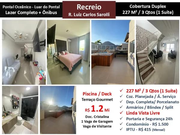 Cob Recreio Pontal Luar do Pontal 227M² 3