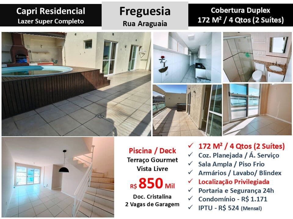 Cob JPA Freguesia Araguaia Capri 172M²